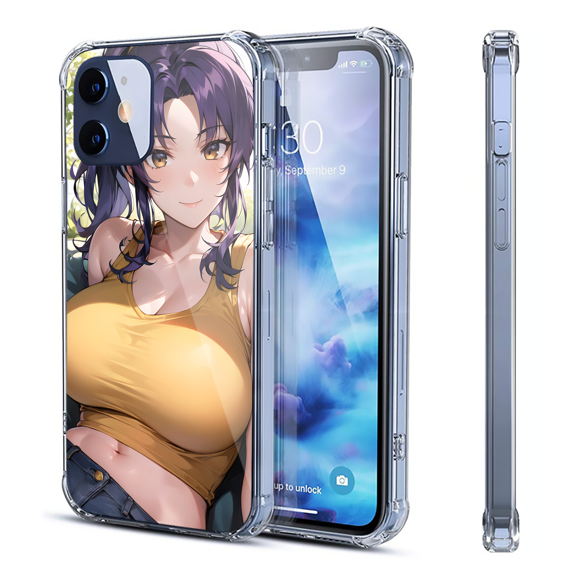 （画像用） EVA 新世紀エヴァンゲリオン 【iPhone 12シリーズ対応】透明スマホケース（クリアソフトケース）